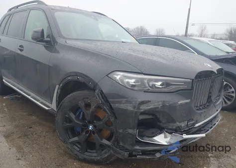 2021 BMW X7 xDrive40I из США, поврежденный, VIN 5UXCW2C00M9F27655